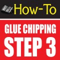 glue chipping amazing glass craft tutorial step 3